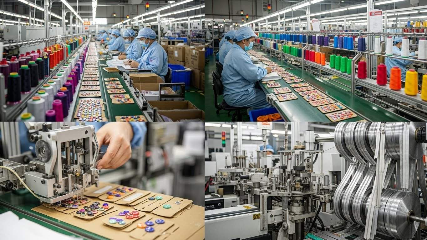 Производство швейных аксессуаров Швейное производство аксессуаров