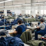 Швейное производство крупных партий рабочей одежды