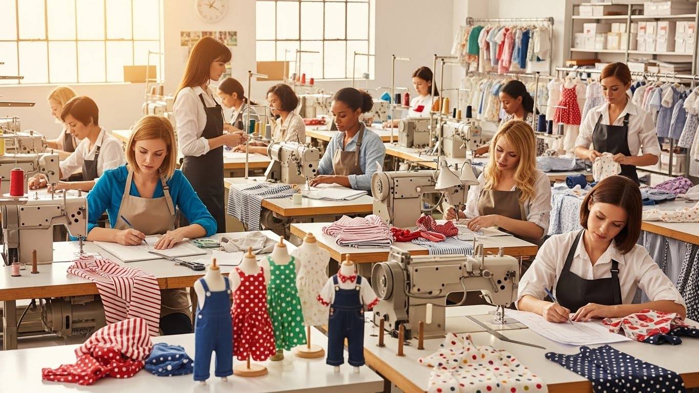 Производство детской одежды под заказ