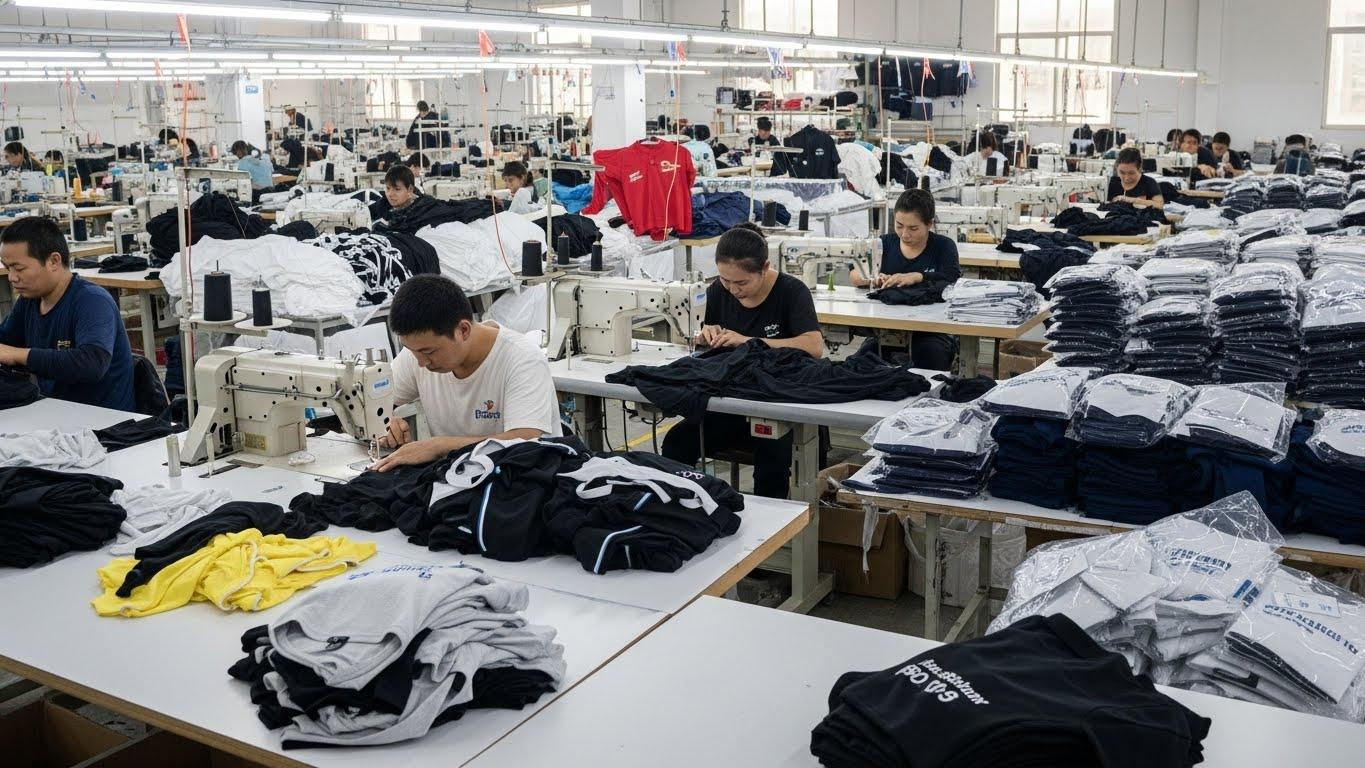 Швейное производство крупных партий промо одежды