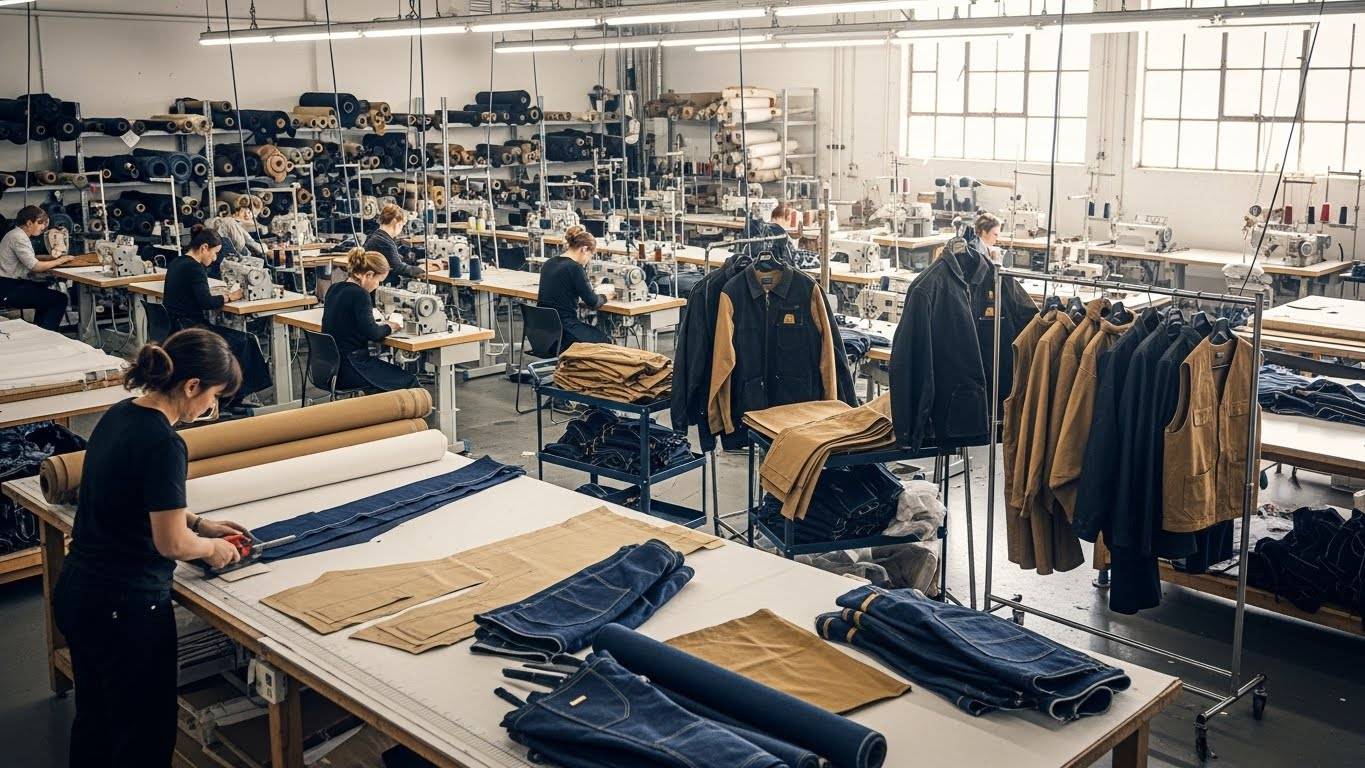 Швейная фабрика производства под заказ спецодежды