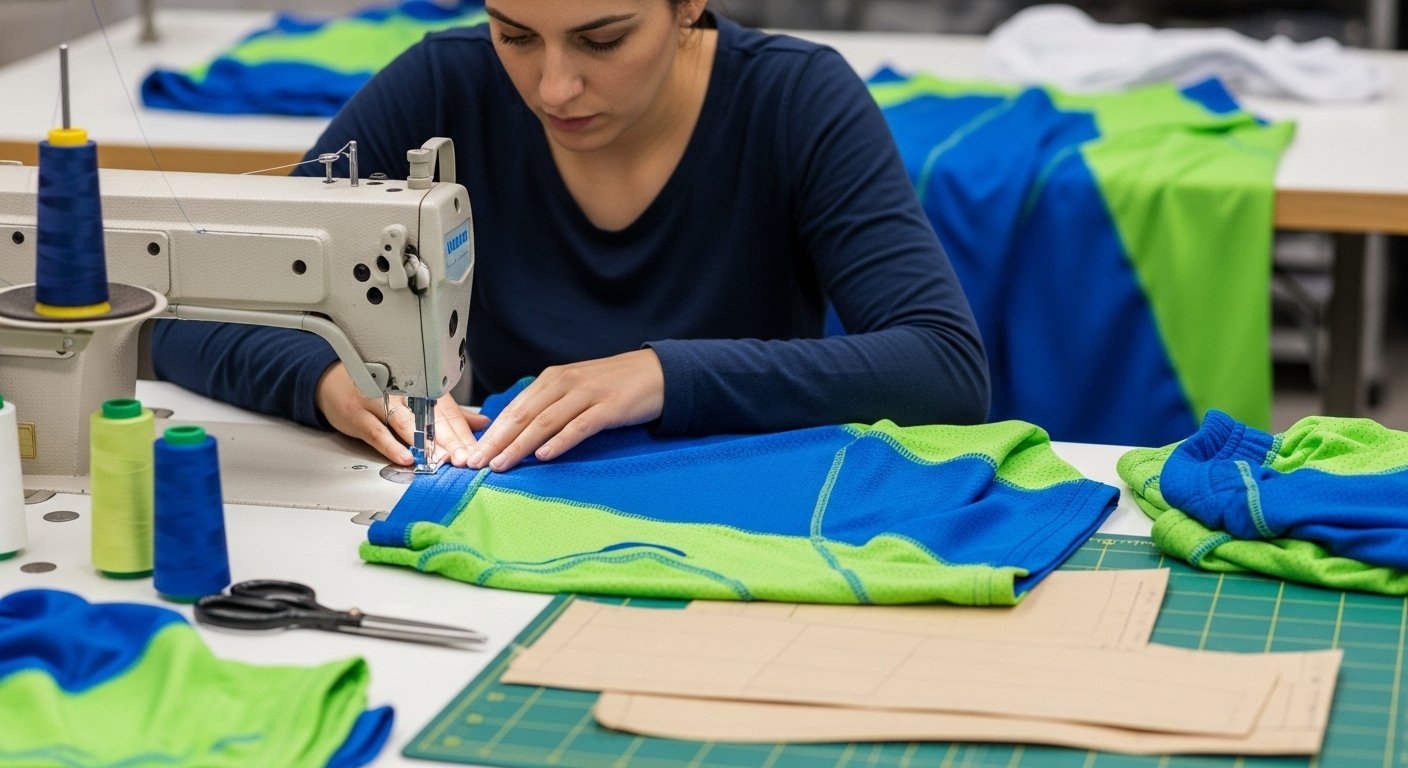 Свободный крой спортивной одежды