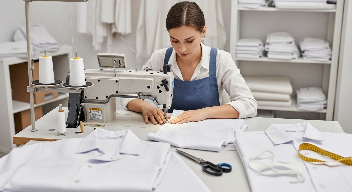 Пошив одежды для медицинской отрасли
