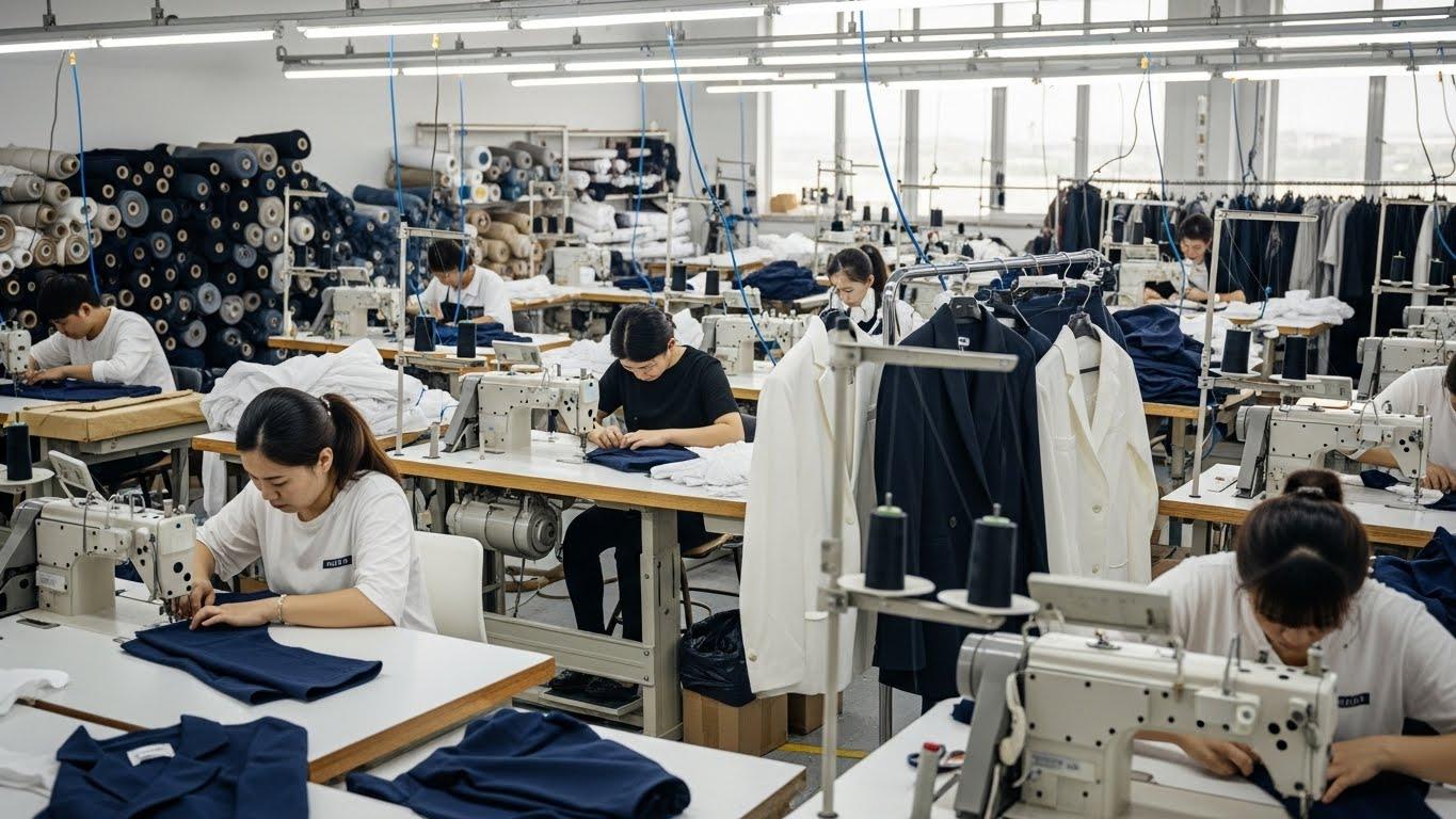 Швейная фабрика производства под заказ брендовой одежды