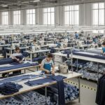 Швейная фабрика промышленного производства одежды для мужчин