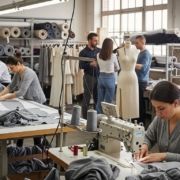 Процесс создания прототипа одежды на швейном производстве