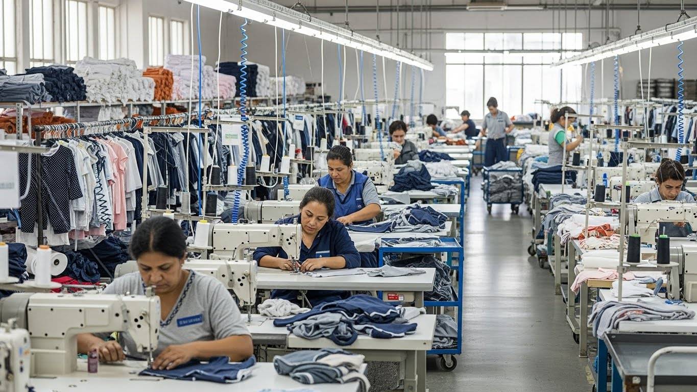 Промышленное производство детской одежды