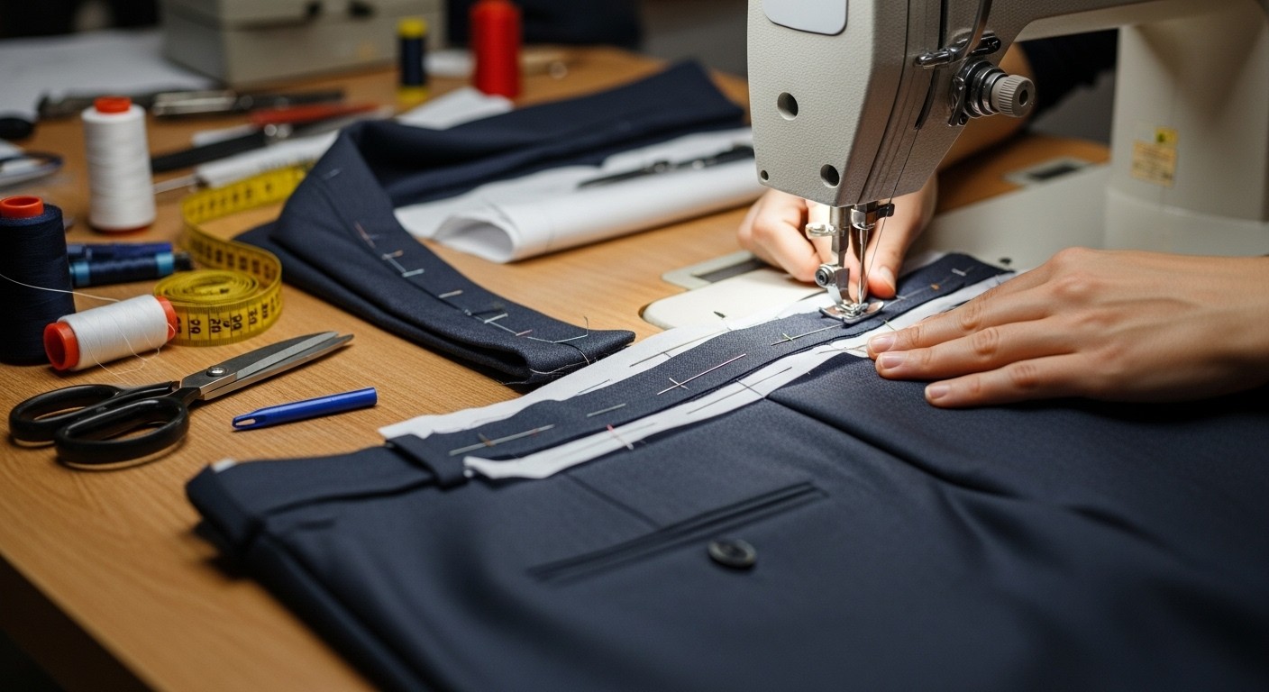 Пошив одежды приталенного фасона для делового стиля