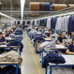 Швейная фабрика промышленного производства корпоративной одежды