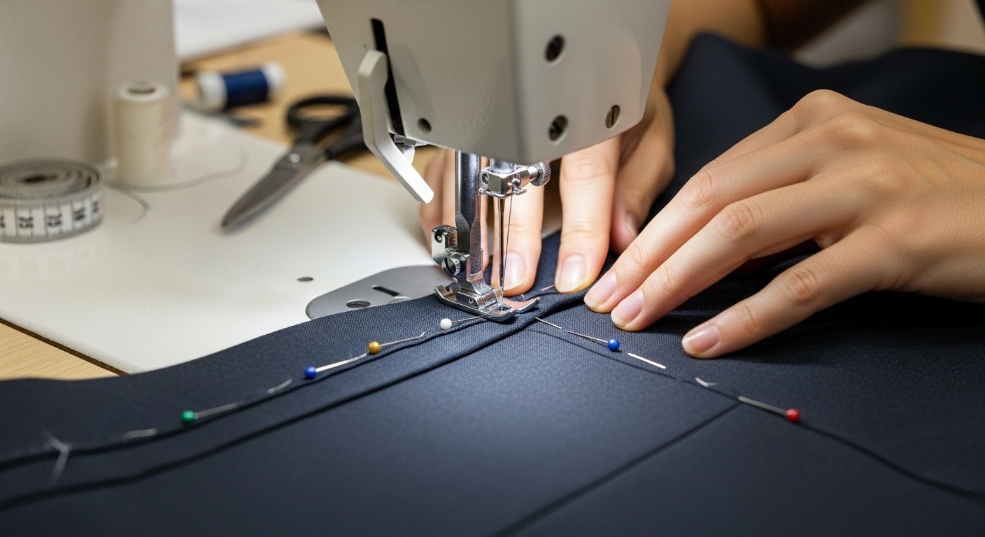 Приталенный деловой костюм премиум