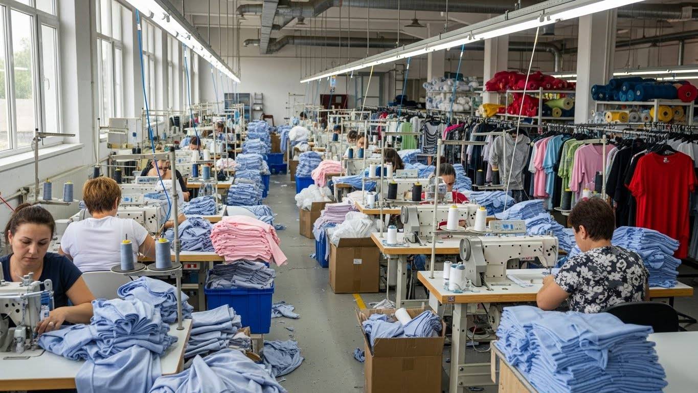 Промышленное производство сезонной одежды