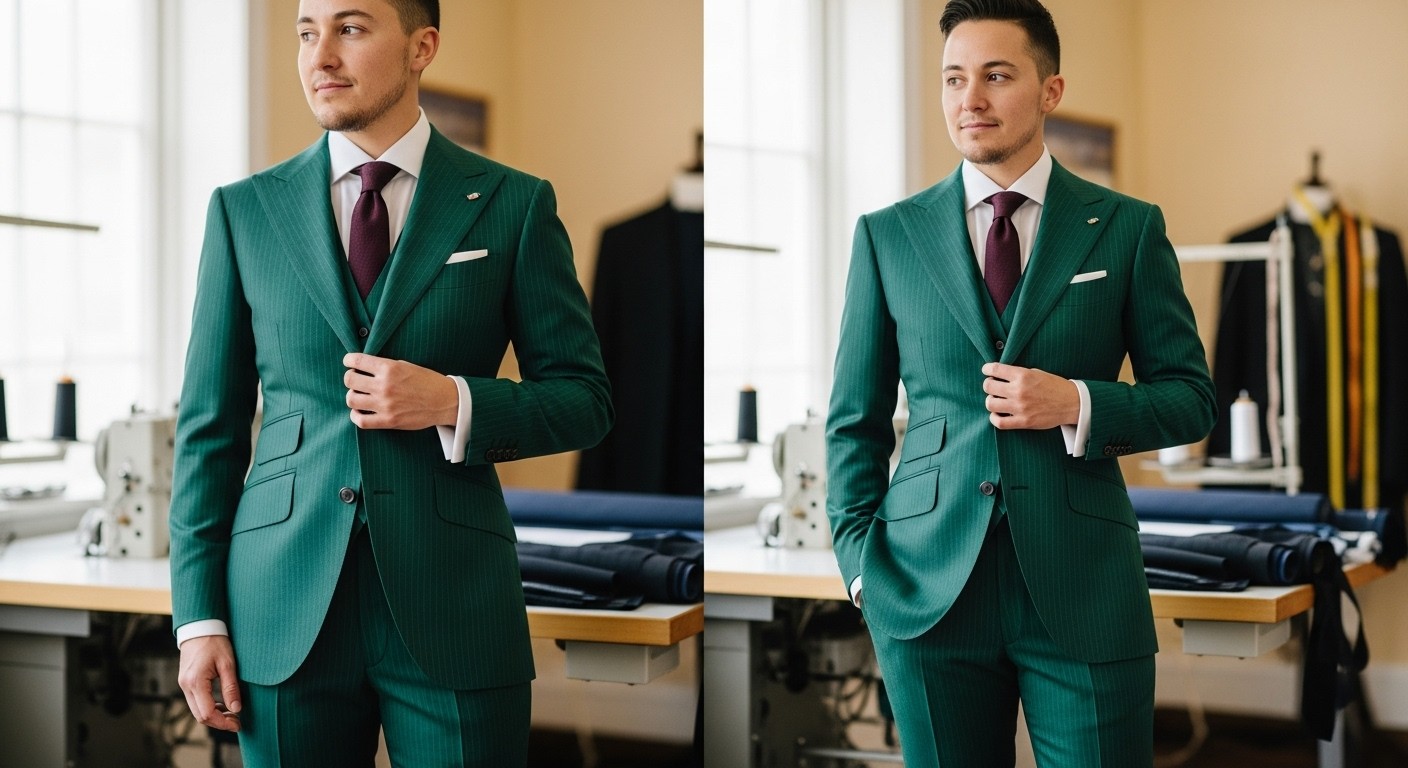 Пошив одежды приталенного фасона с индивидуальным дизайном