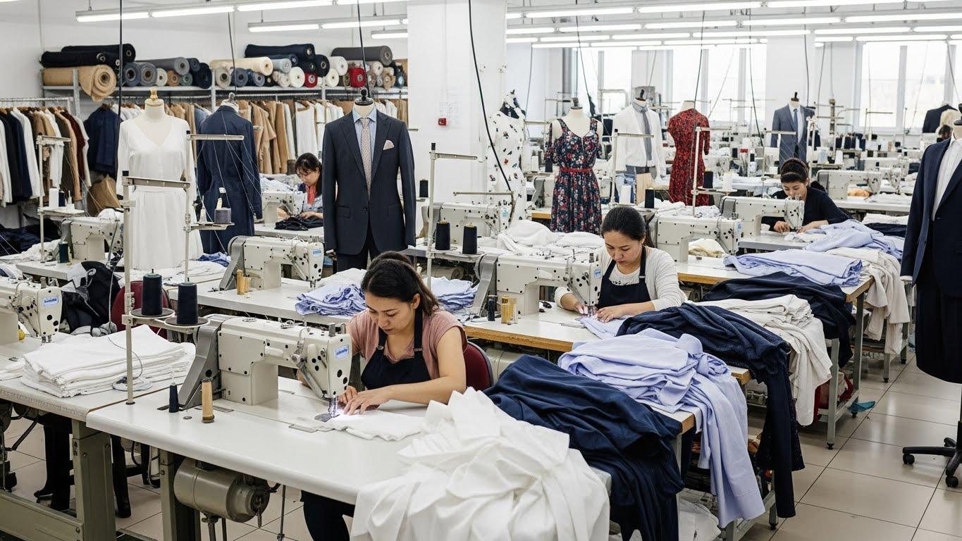 Швейное производство партий под заказ одежды