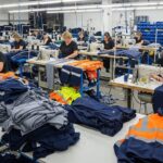 Швейное производство партий под заказ рабочей одежды