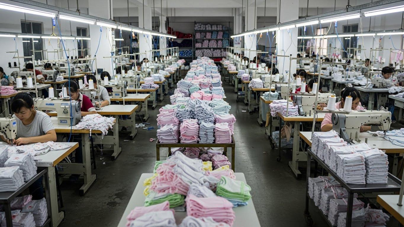 Швейная фабрика эконом класса по пошиву одежды для детей