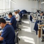 Швейное производство партий под заказ корпоративной одежды