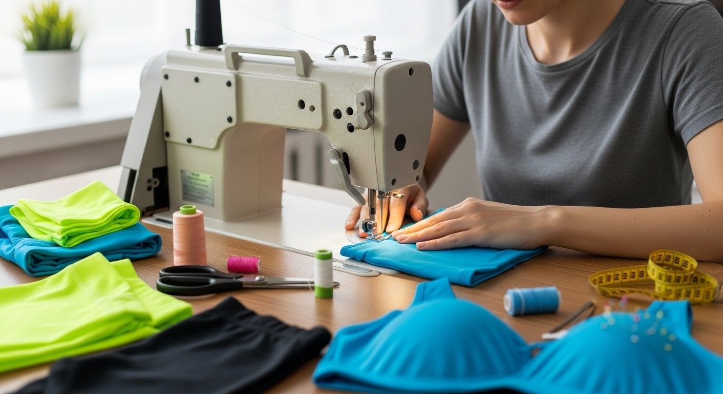 Пошив одежды спортивного фасона для тренировок