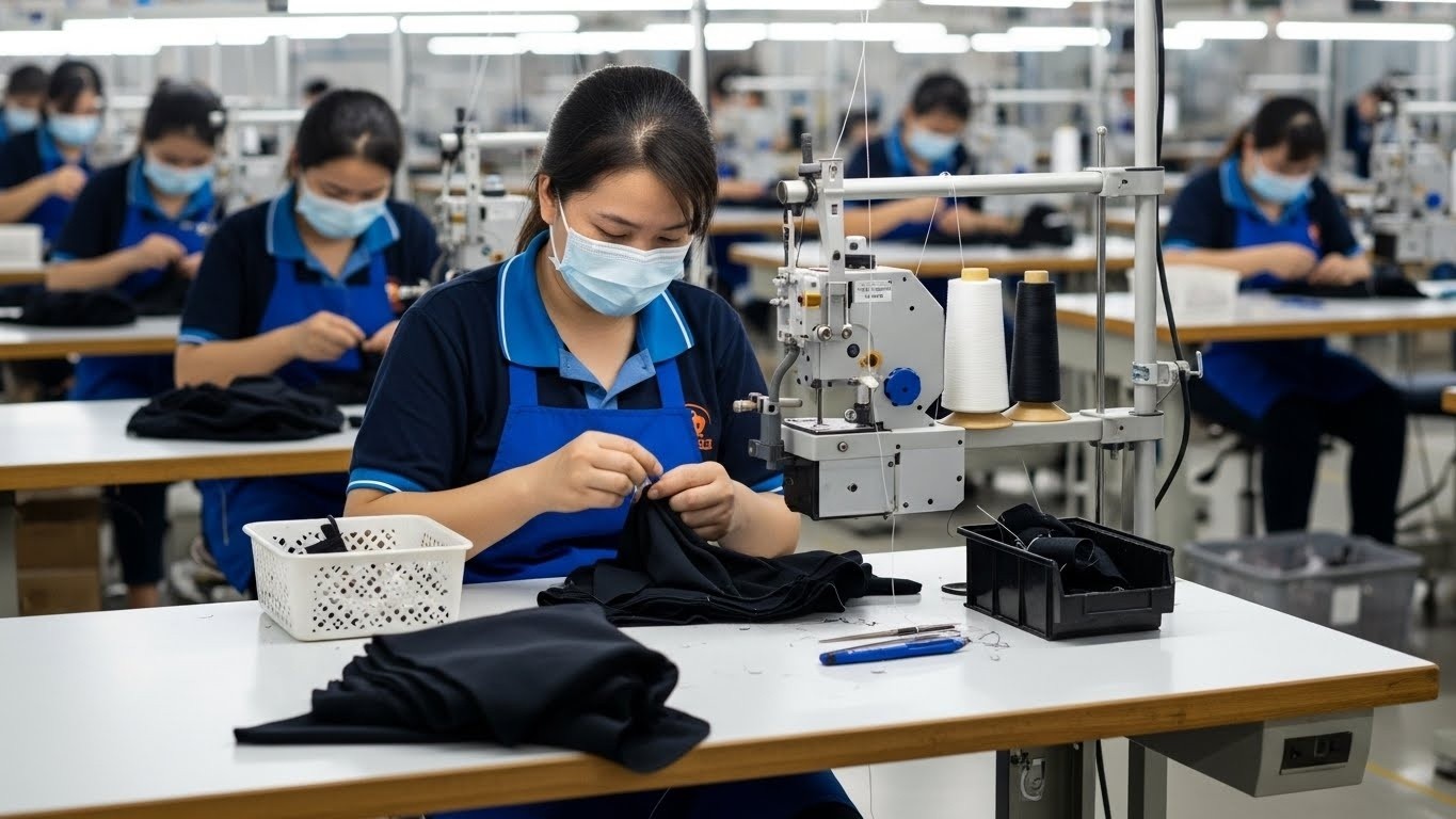 Швейное производство партий корпоративной одежды под заказ