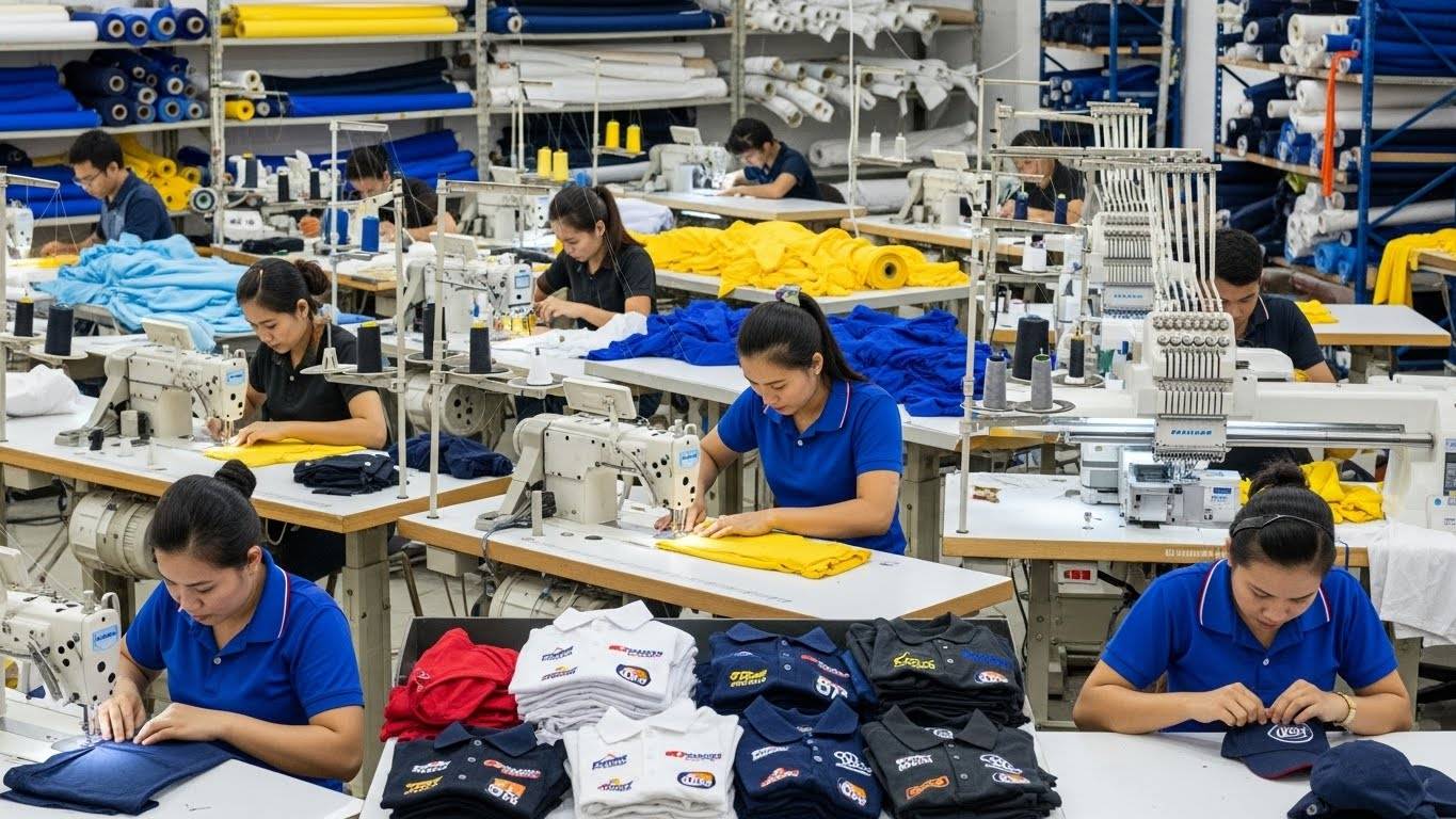 Швейное производство партий промо одежды под заказ