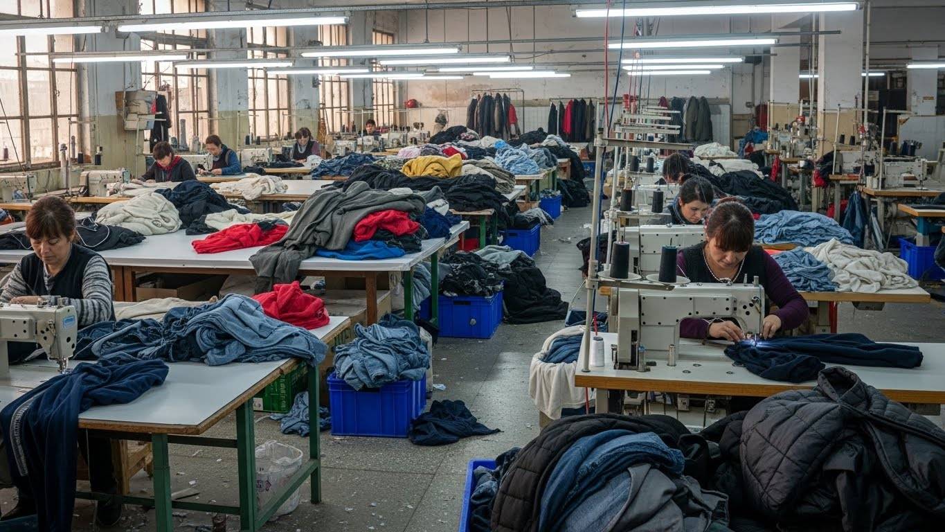 Швейная фабрика эконом класса по пошиву сезонной одежды