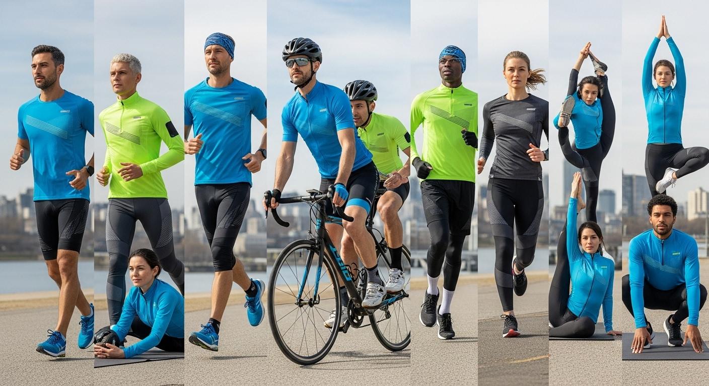 Пошив одежды спортивного фасона с индивидуальным дизайном