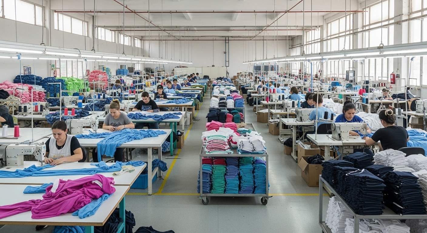 Увеличение производственных мощностей швейного предприятия