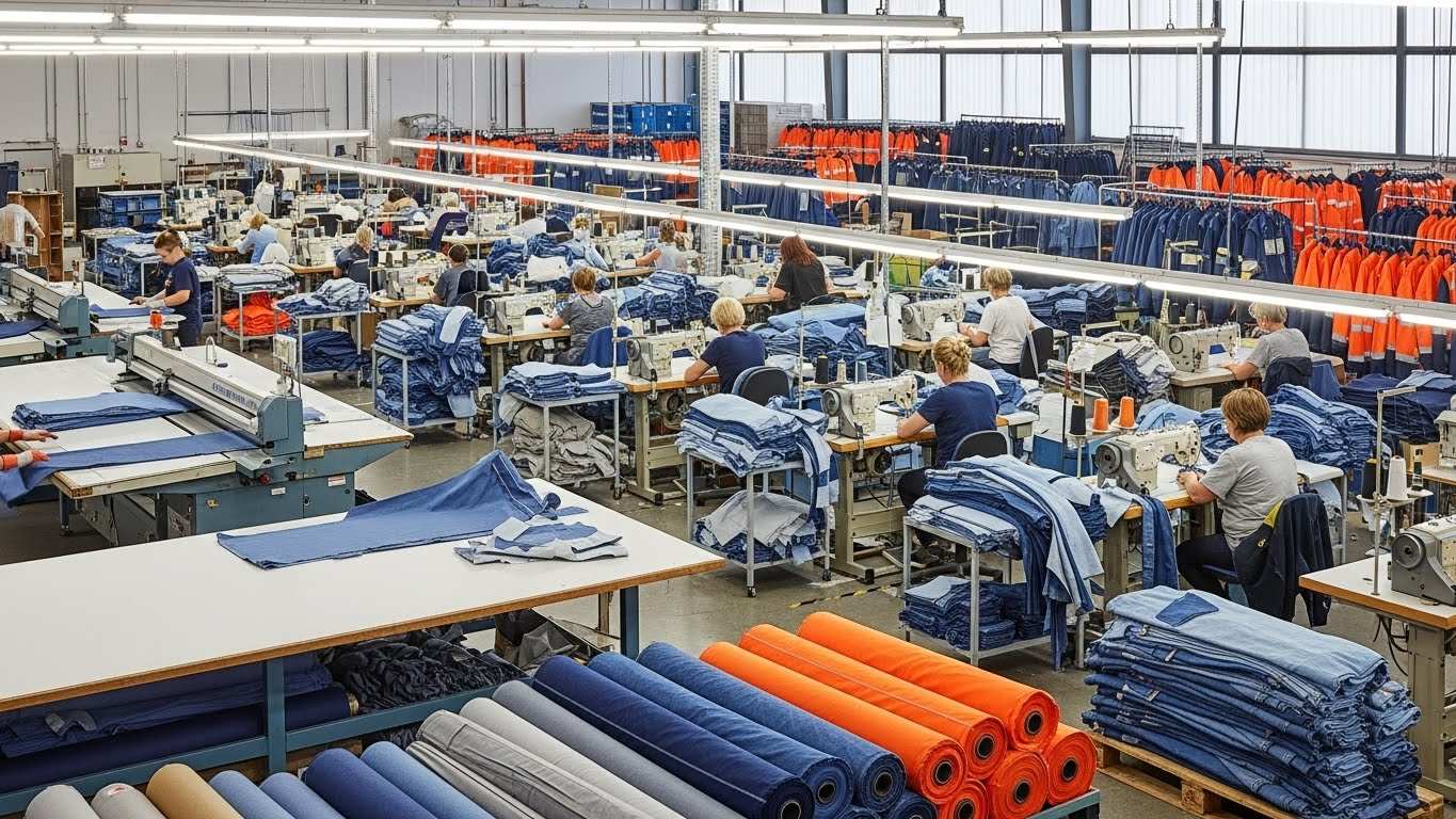 Швейное производство полного цикла рабочей одежды