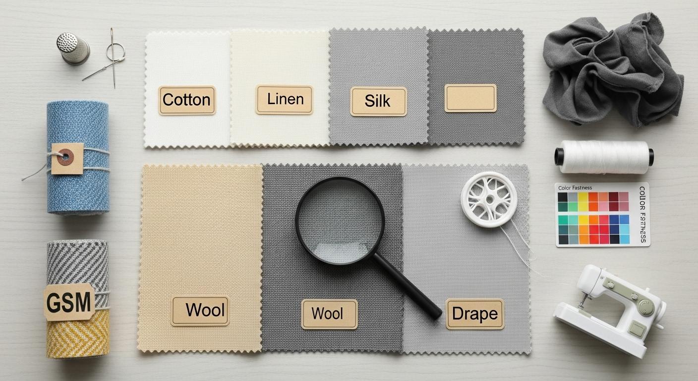 Выбор ткани для швейного производства