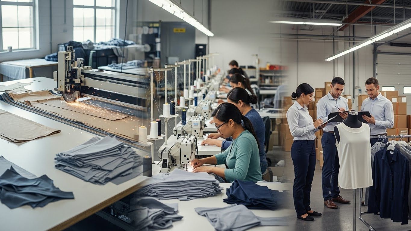 Швейное производство полного цикла корпоративной одежды