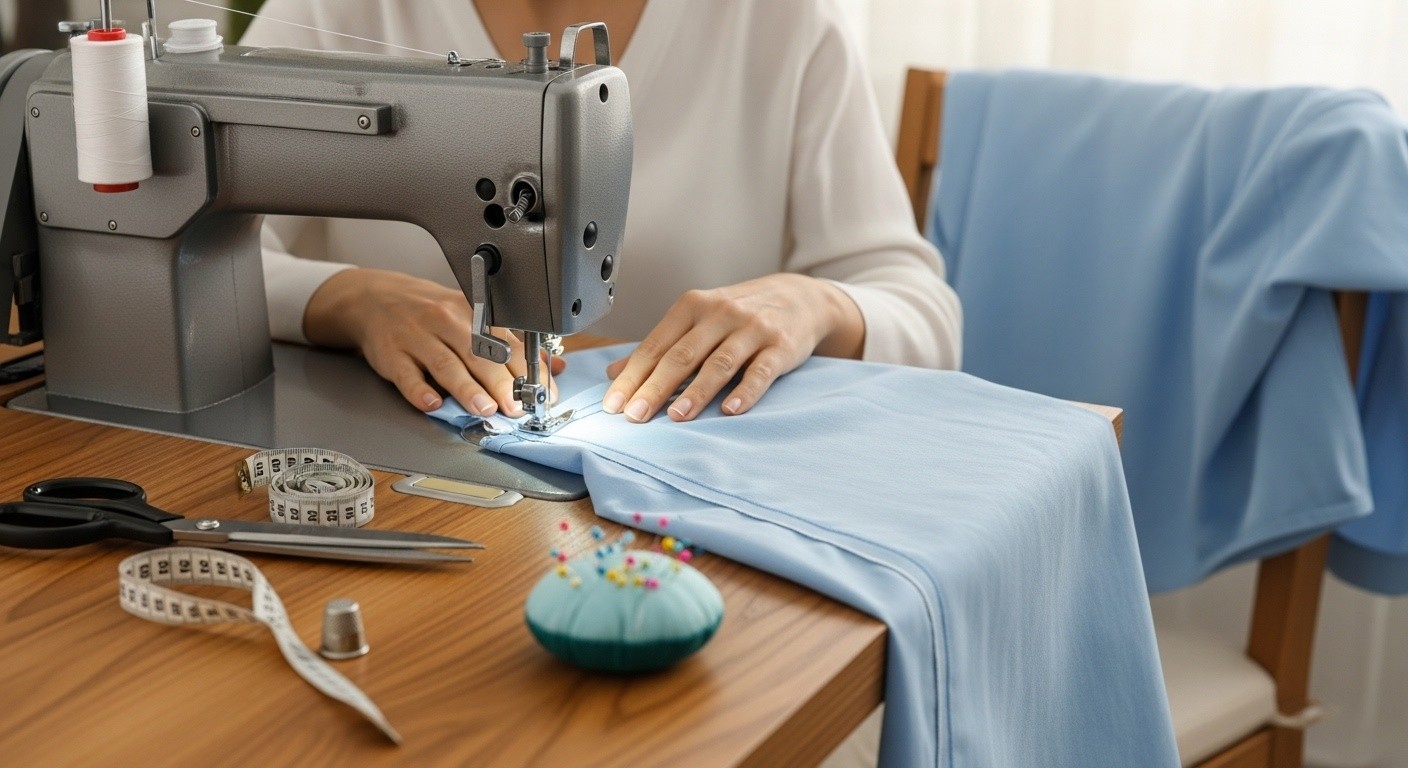 Пошив одежды прямого силуэта для повседневной носки