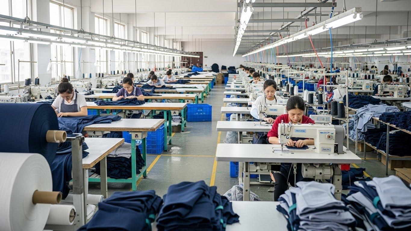 Швейное производство полного цикла текстильных изделий