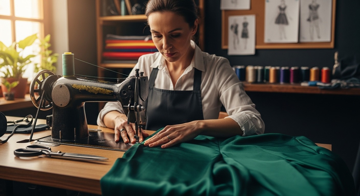 Пошив одежды прямого силуэта для торжественных случаев