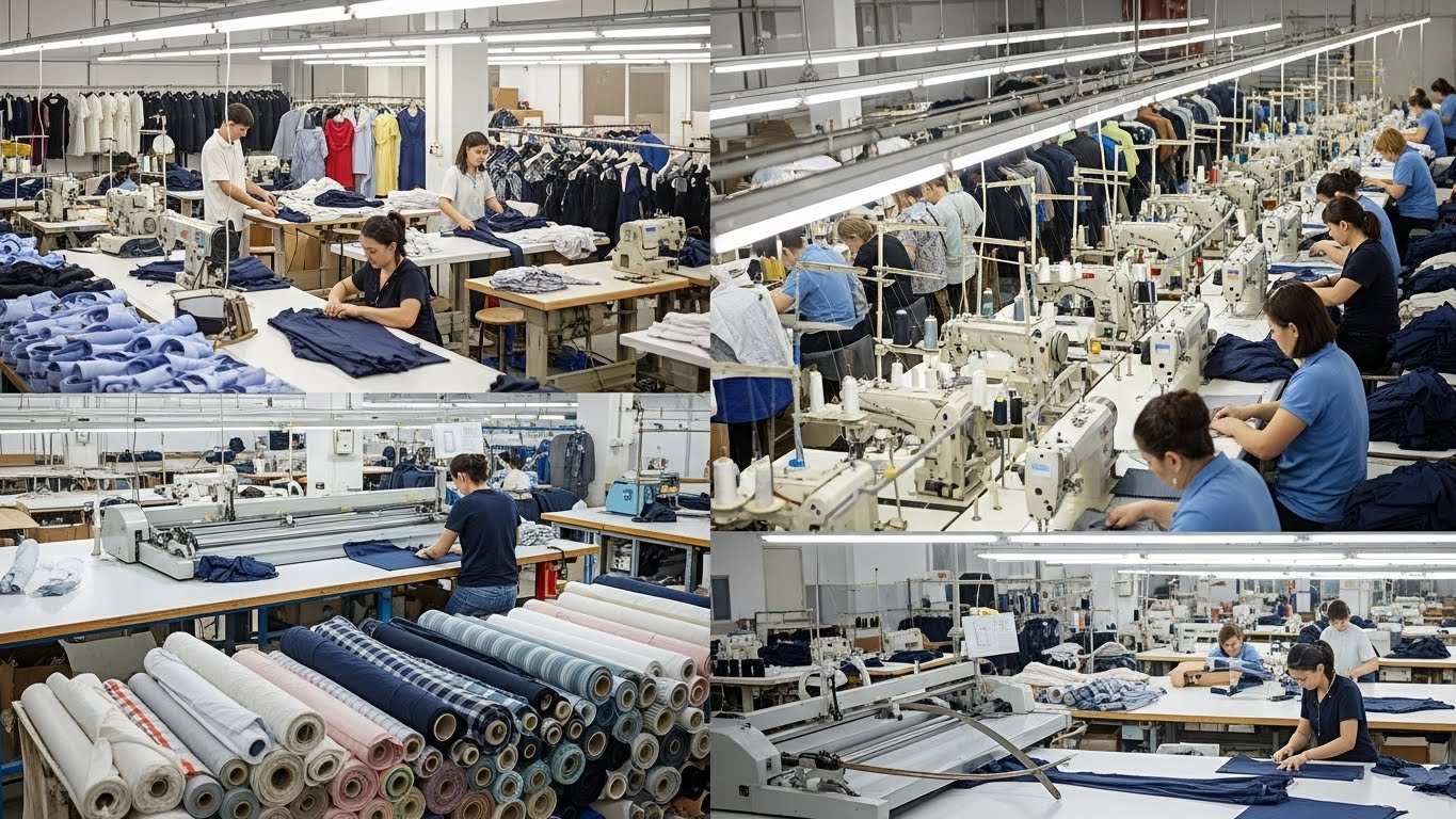 Швейное производство полного цикла текстильных изделий