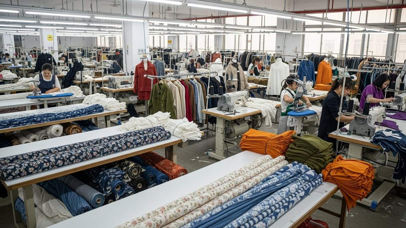 Швейная фабрика среднего класса по пошиву сезонной одежды