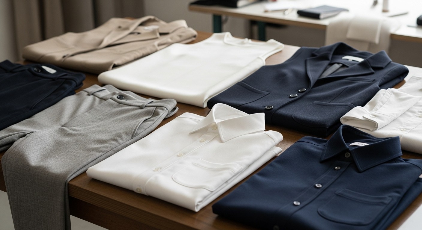 Пошив одежды прямого силуэта с индивидуальным дизайном