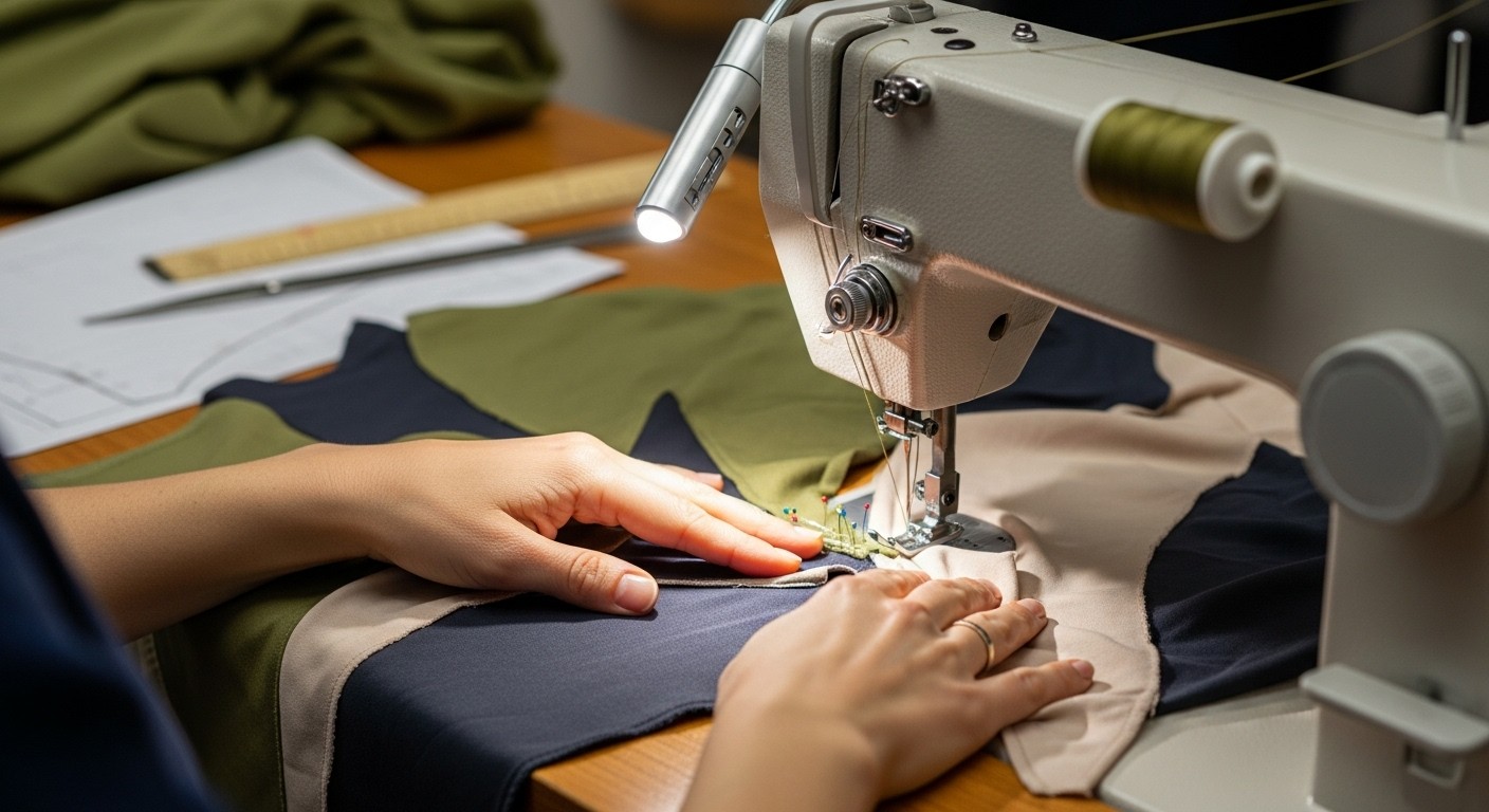 Пошив одежды асимметричного фасона для повседневной носки