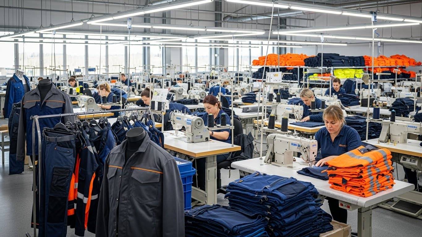 Швейная фабрика премиум класса по пошиву спецодежды