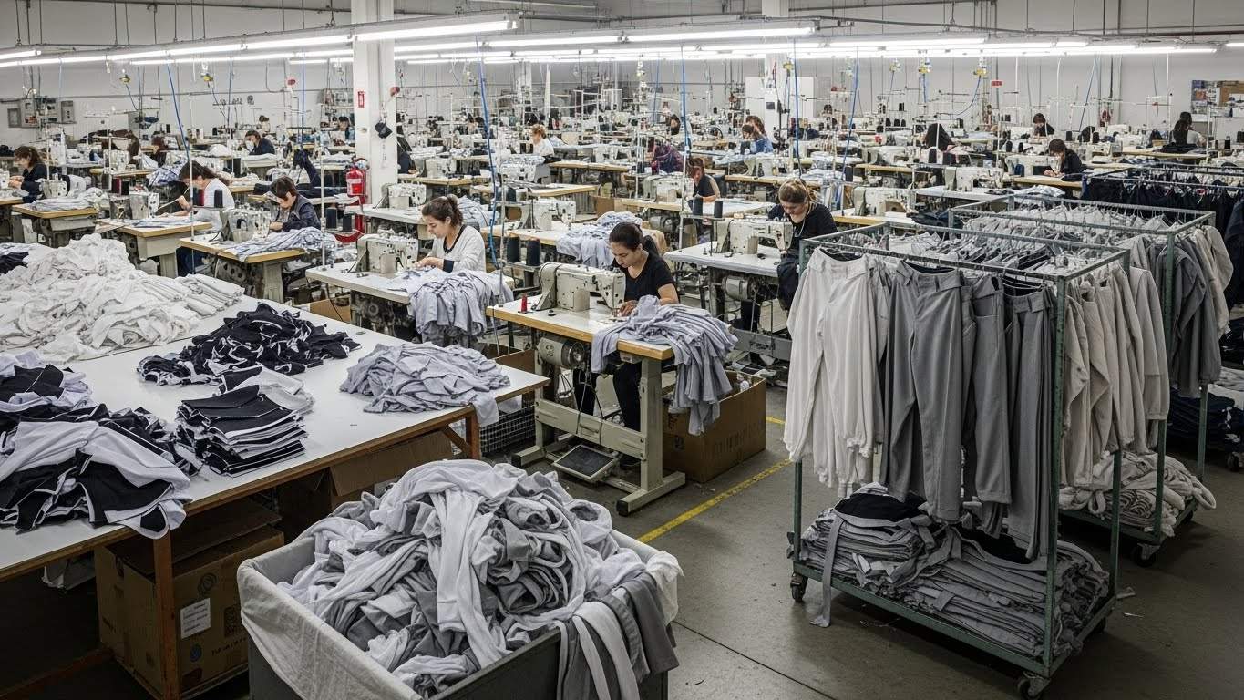 Швейное производство неполного цикла текстильных изделий