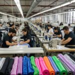 Швейная фабрика по пошиву из синтетических тканей