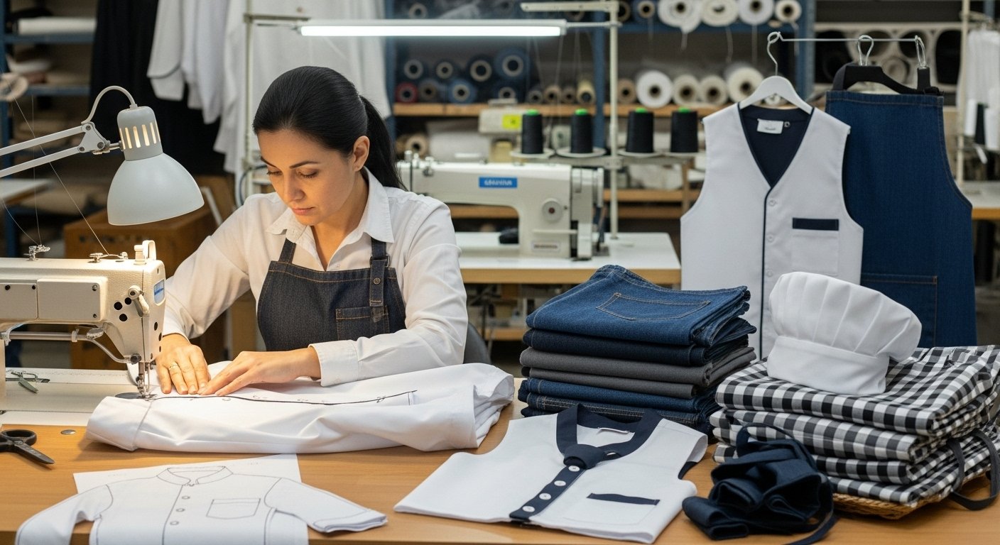 Пошив одежды для ресторанного бизнеса Форменная одежда для ресторана