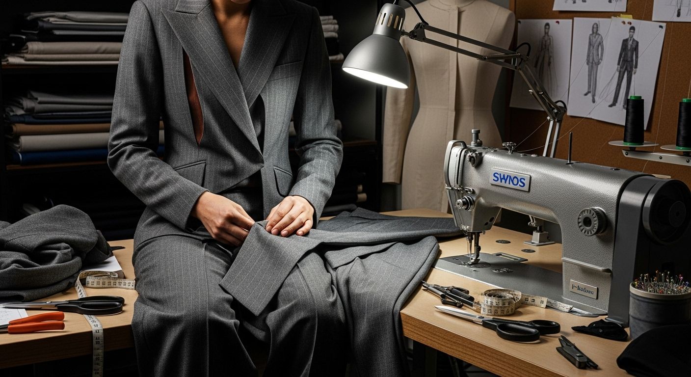 Пошив одежды асимметричного фасона для корпоративных задач