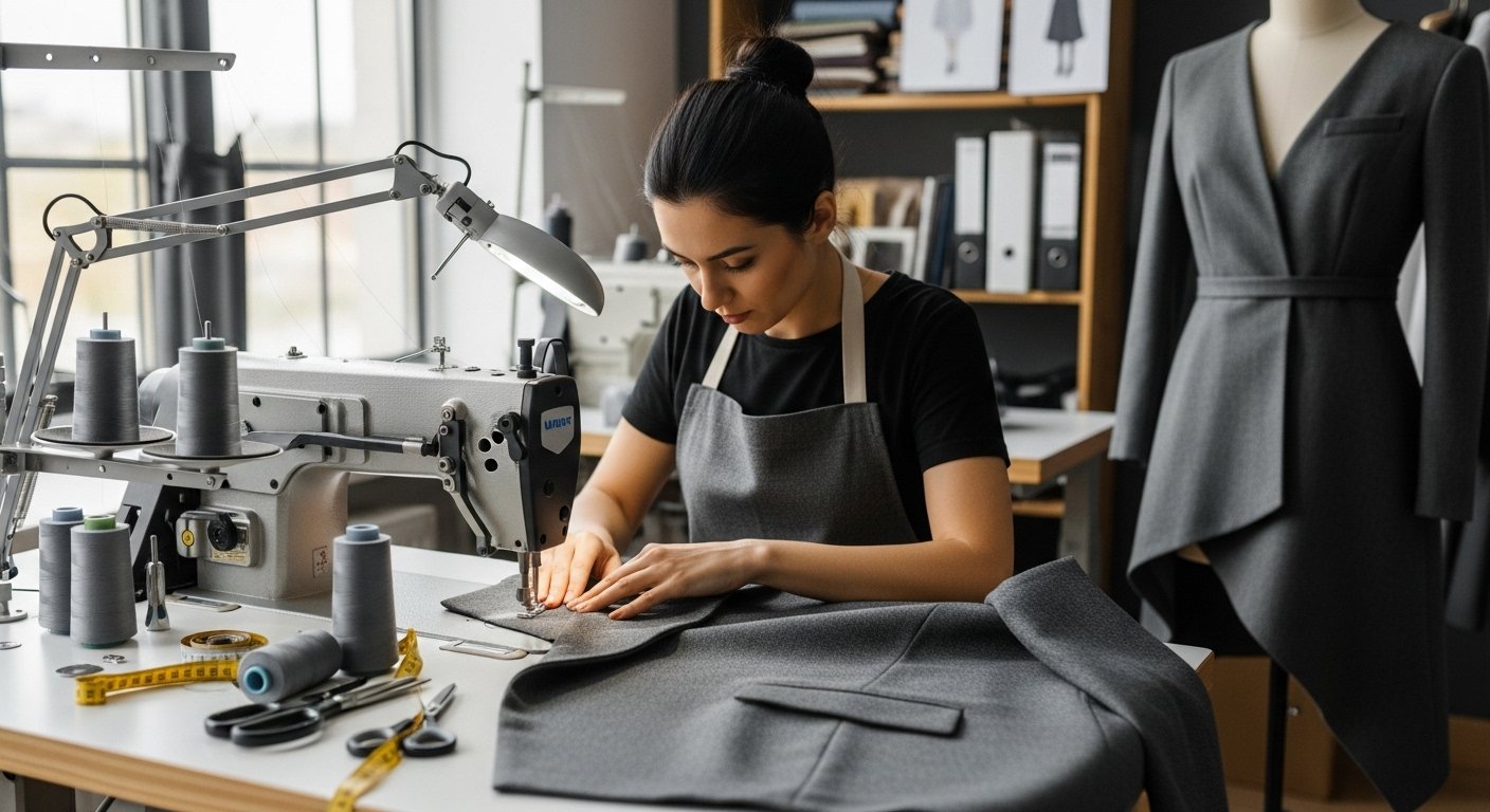 Асимметричная корпоративная одежда премиум класса