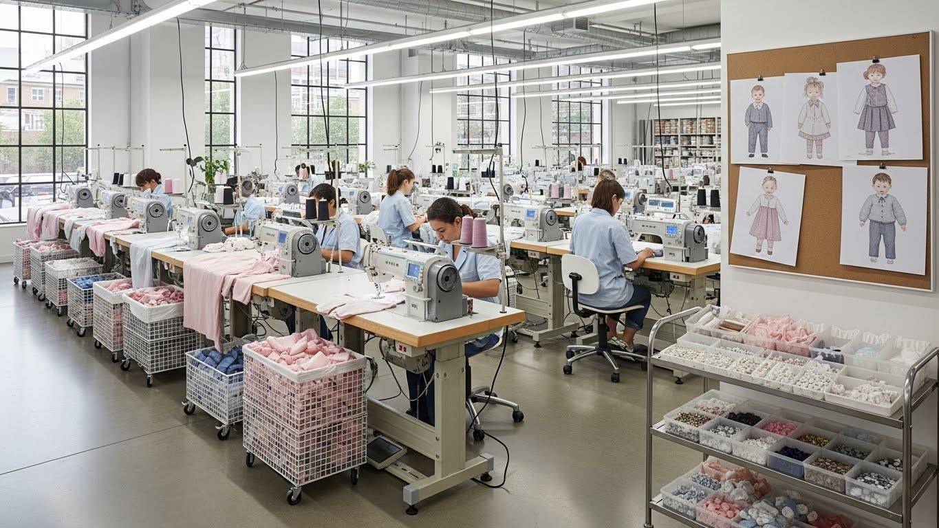 Швейная фабрика люкс класса по пошиву одежды для детей Детская одежда люкс класса