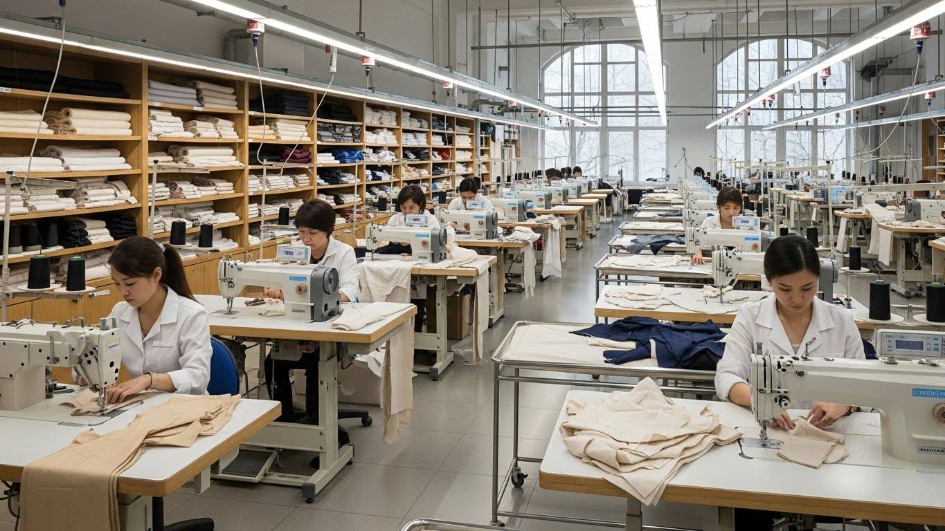 Швейная фабрика люкс класса по пошиву брендовой одежды