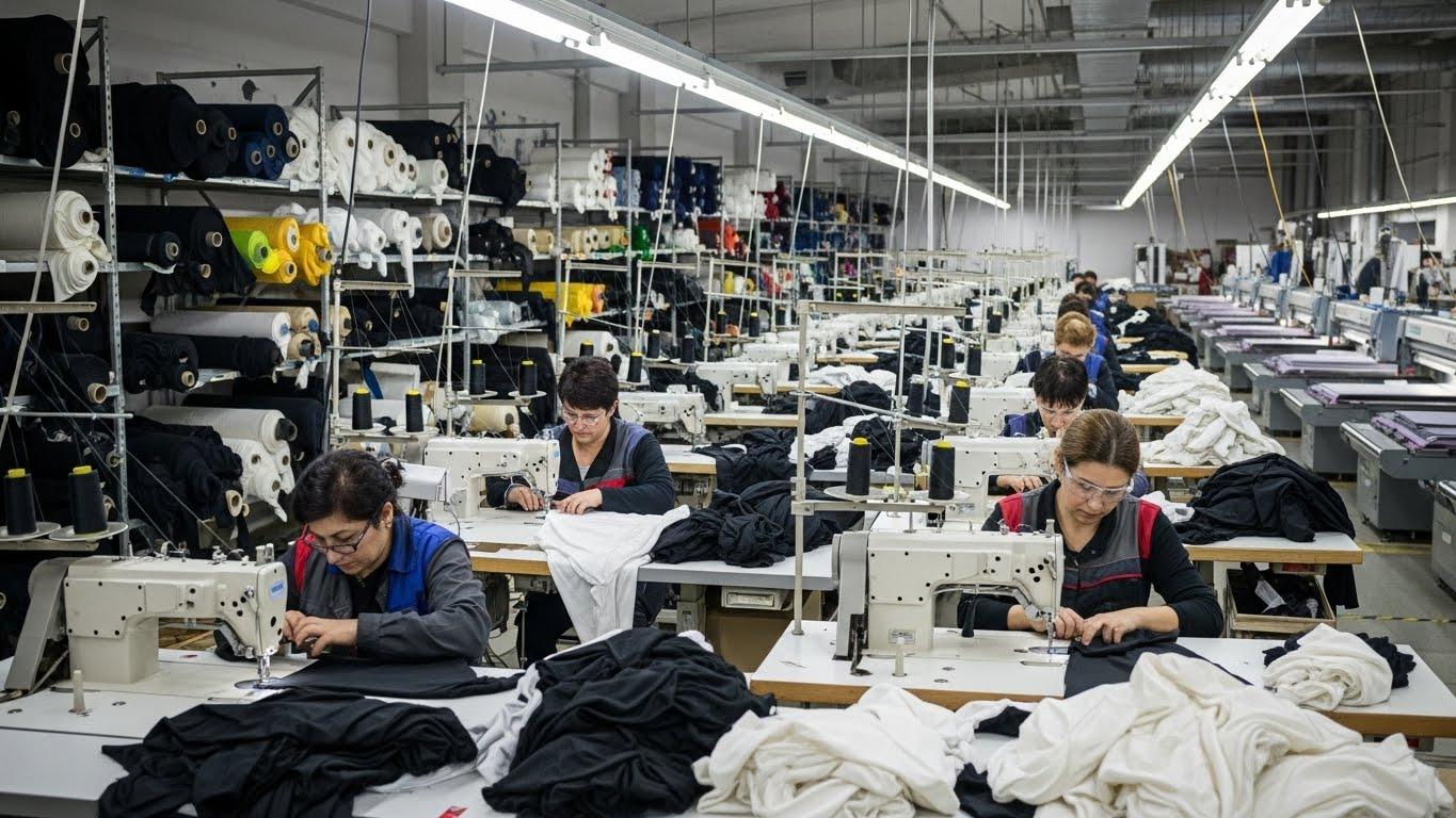 Производство одежды из синтетических тканей Швейная фабрика по пошиву из синтетических тканей