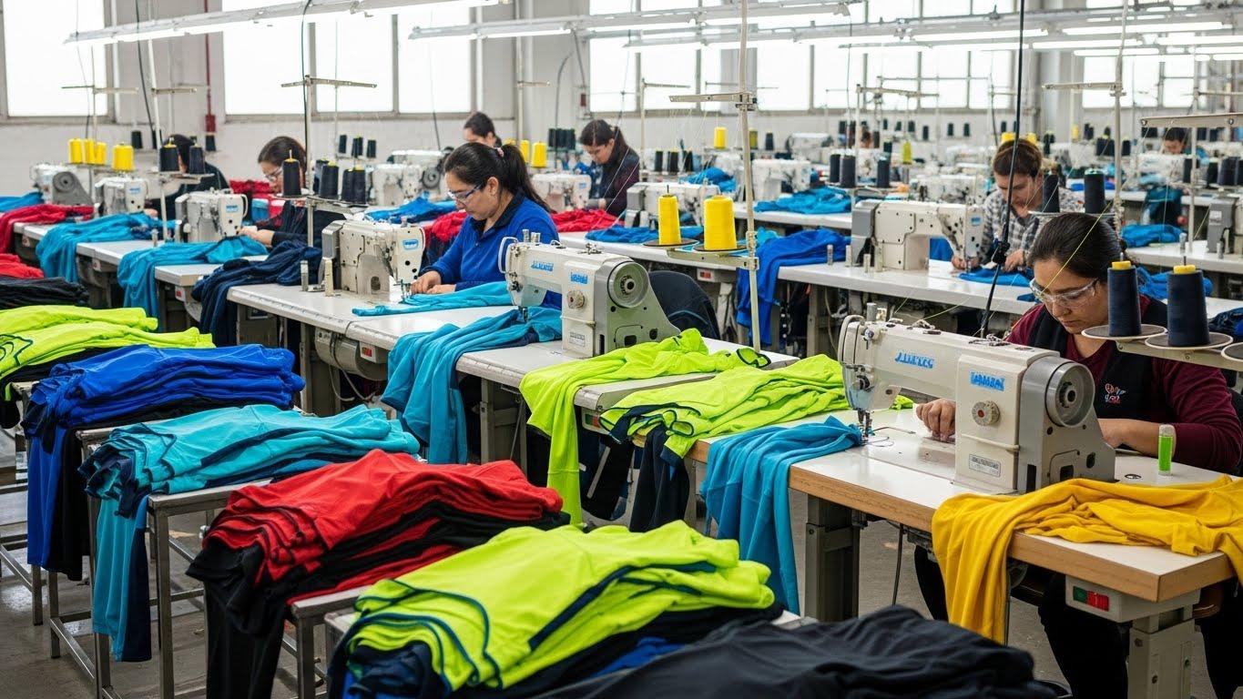 Швейное производство из синтетических материалов