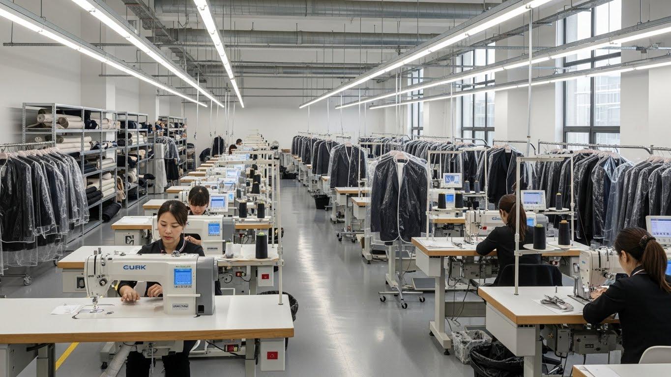 Швейная фабрика люкс класса по пошиву брендовой одежды Брендовая одежда люкс класса