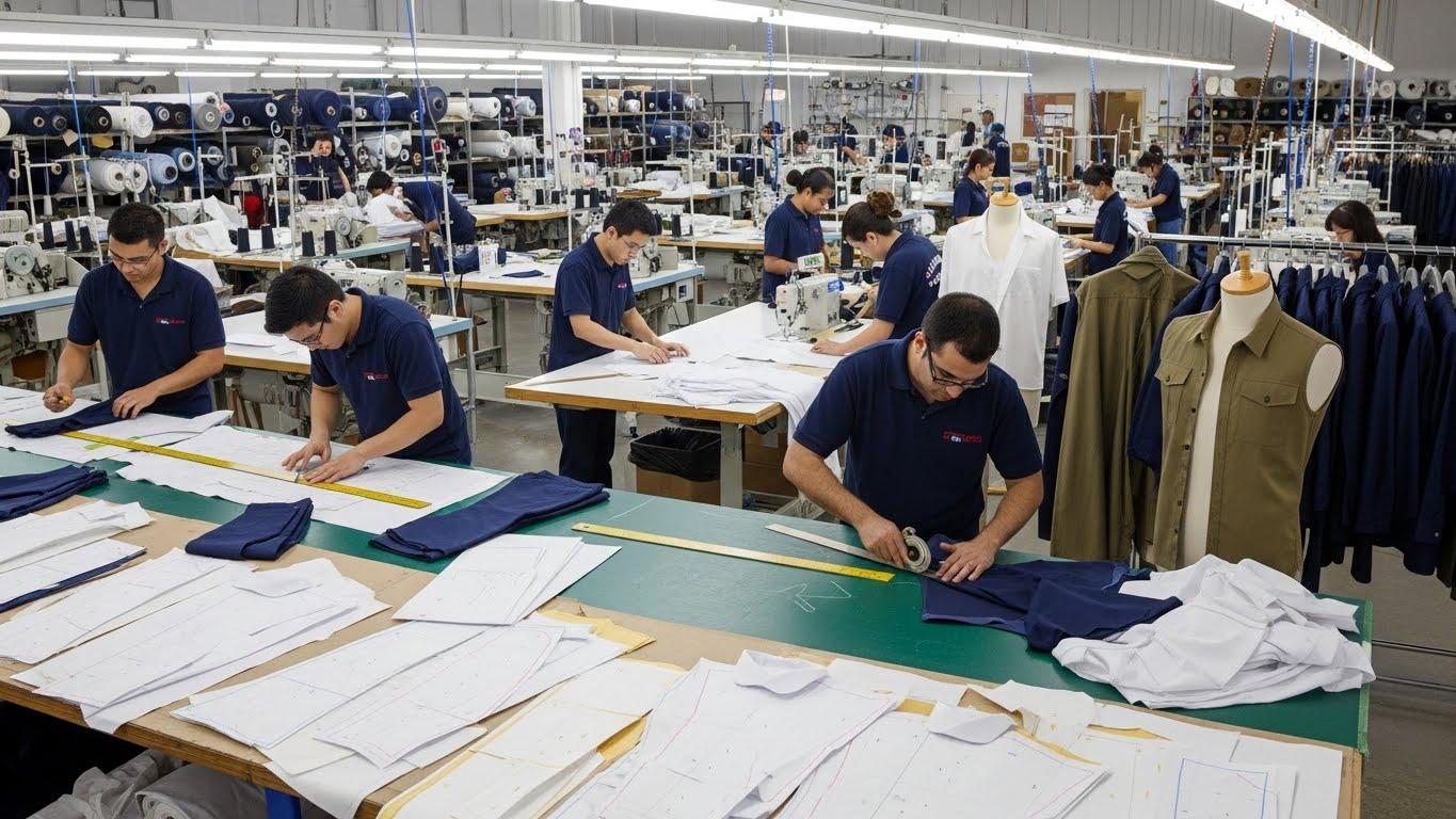 Швейное производство с разработкой лекал униформы