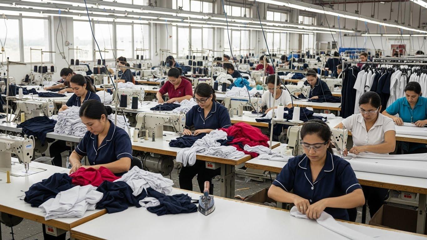 Швейное производство с пошивом под ключ одежды