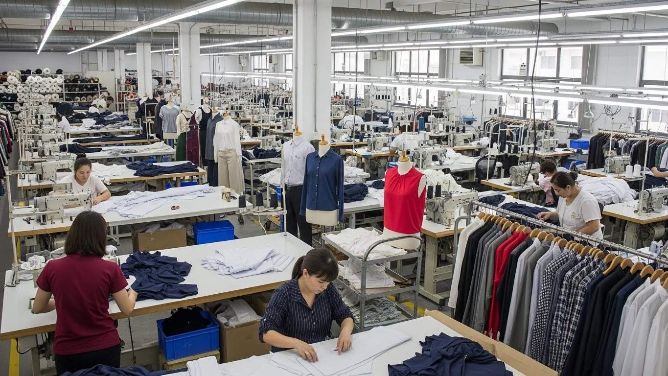 Швейное производство с пошивом под ключ одежды